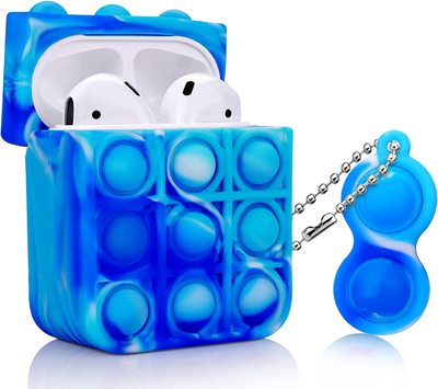 HGCXING AirPods Cases for Boys Blue White