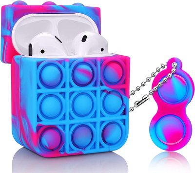 HGCXING for AirPods Case Purple Blue