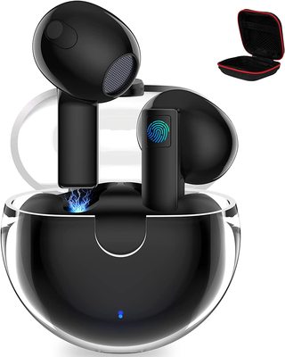 Wireless Earbuds for Galaxy S22 Ultra Black